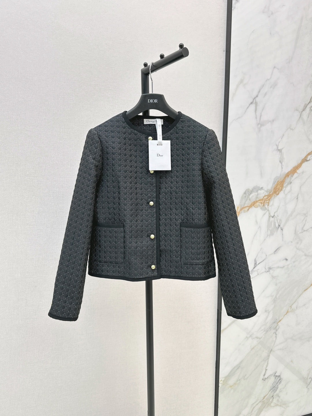 CD 25fw jacquard jacket