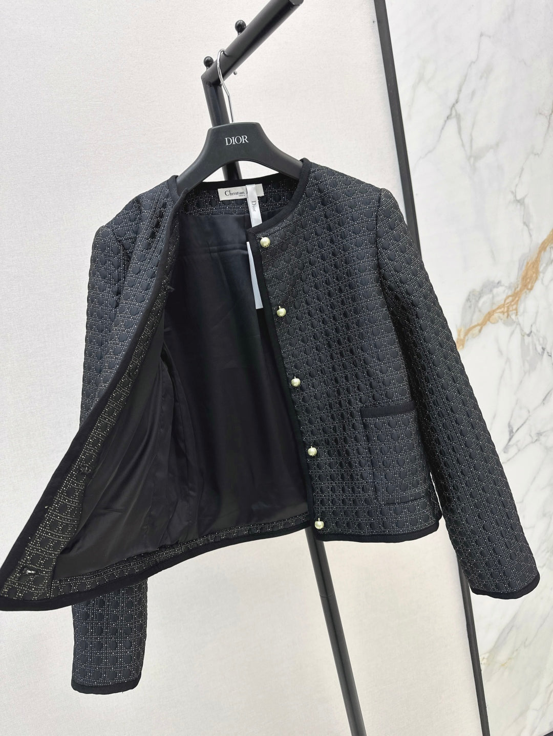 CD 25fw jacquard jacket
