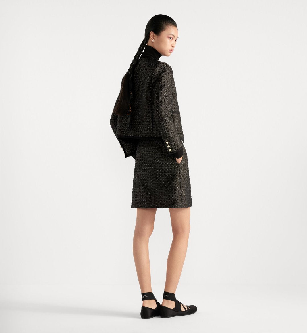 CD 25fw jacquard jacket