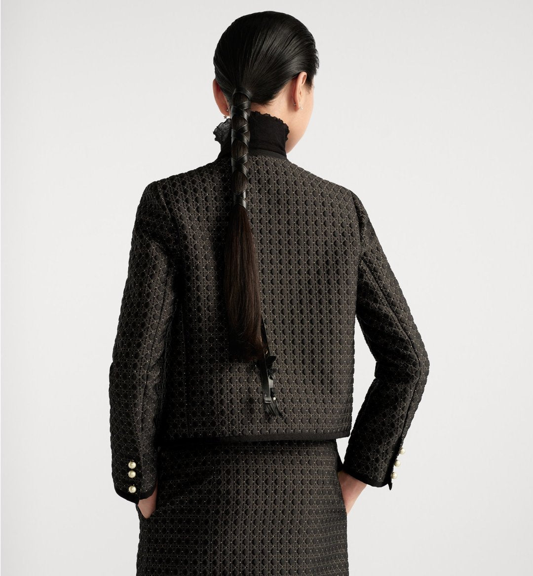 CD 25fw jacquard jacket