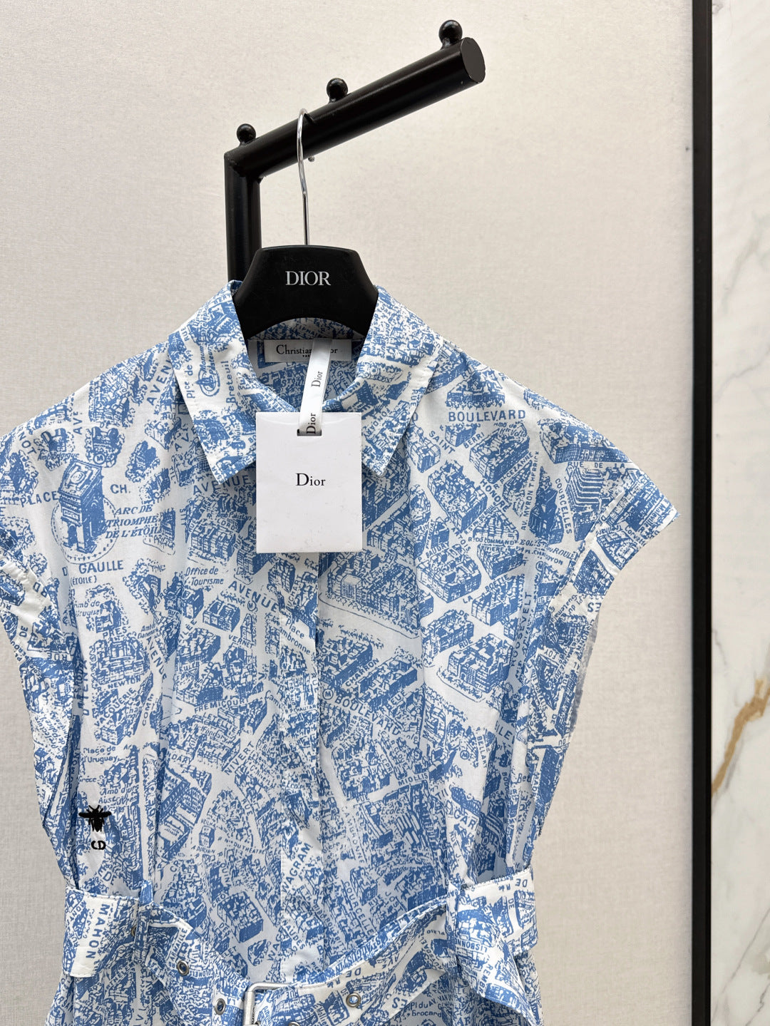 CD 25fw printed dress