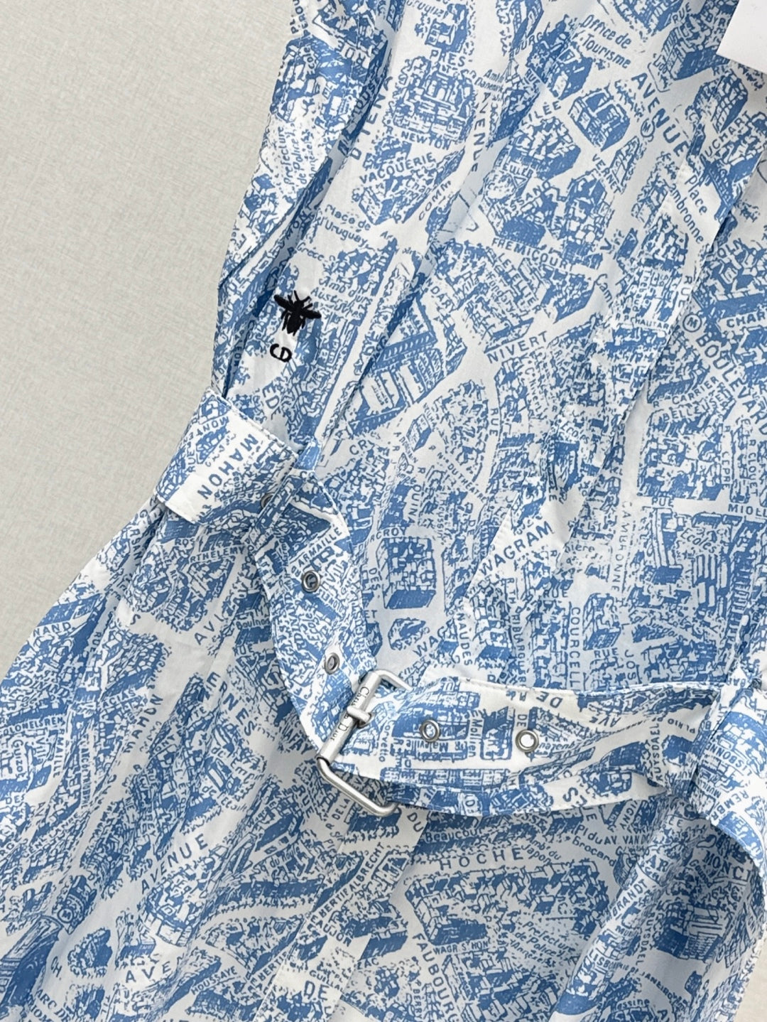 CD 25fw printed dress