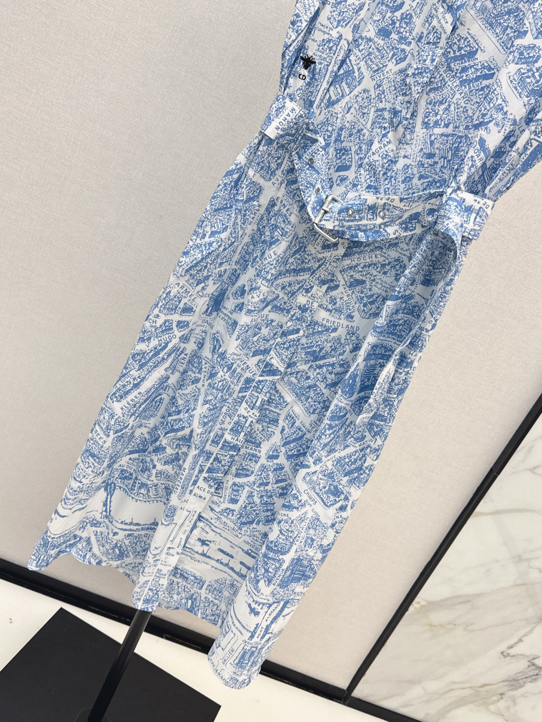CD 25fw printed dress