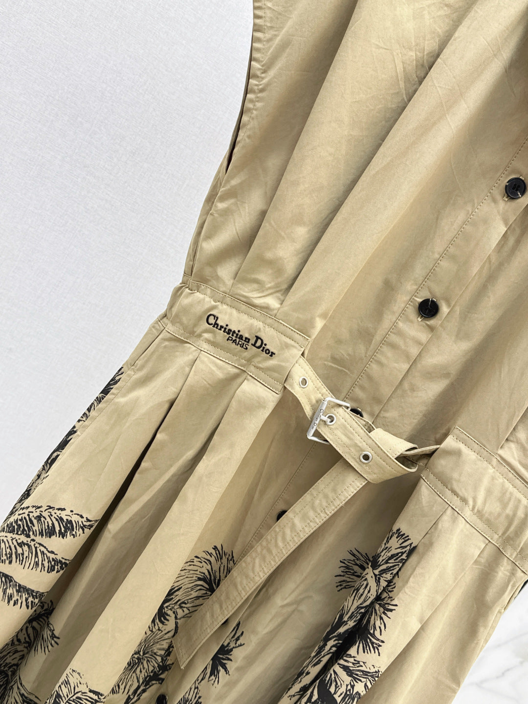 CD 25fw printed dress