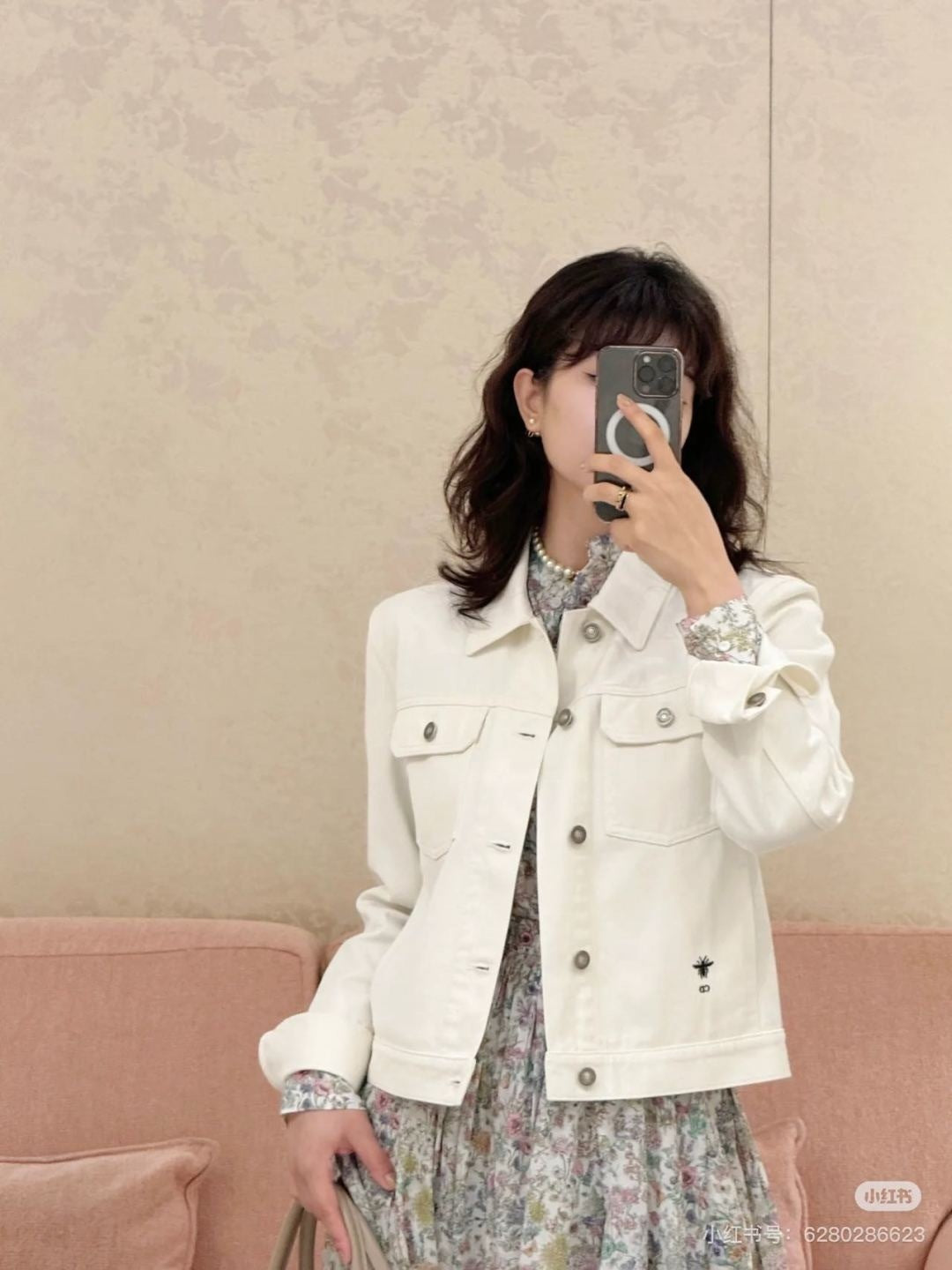 CD 25fw printed jacket