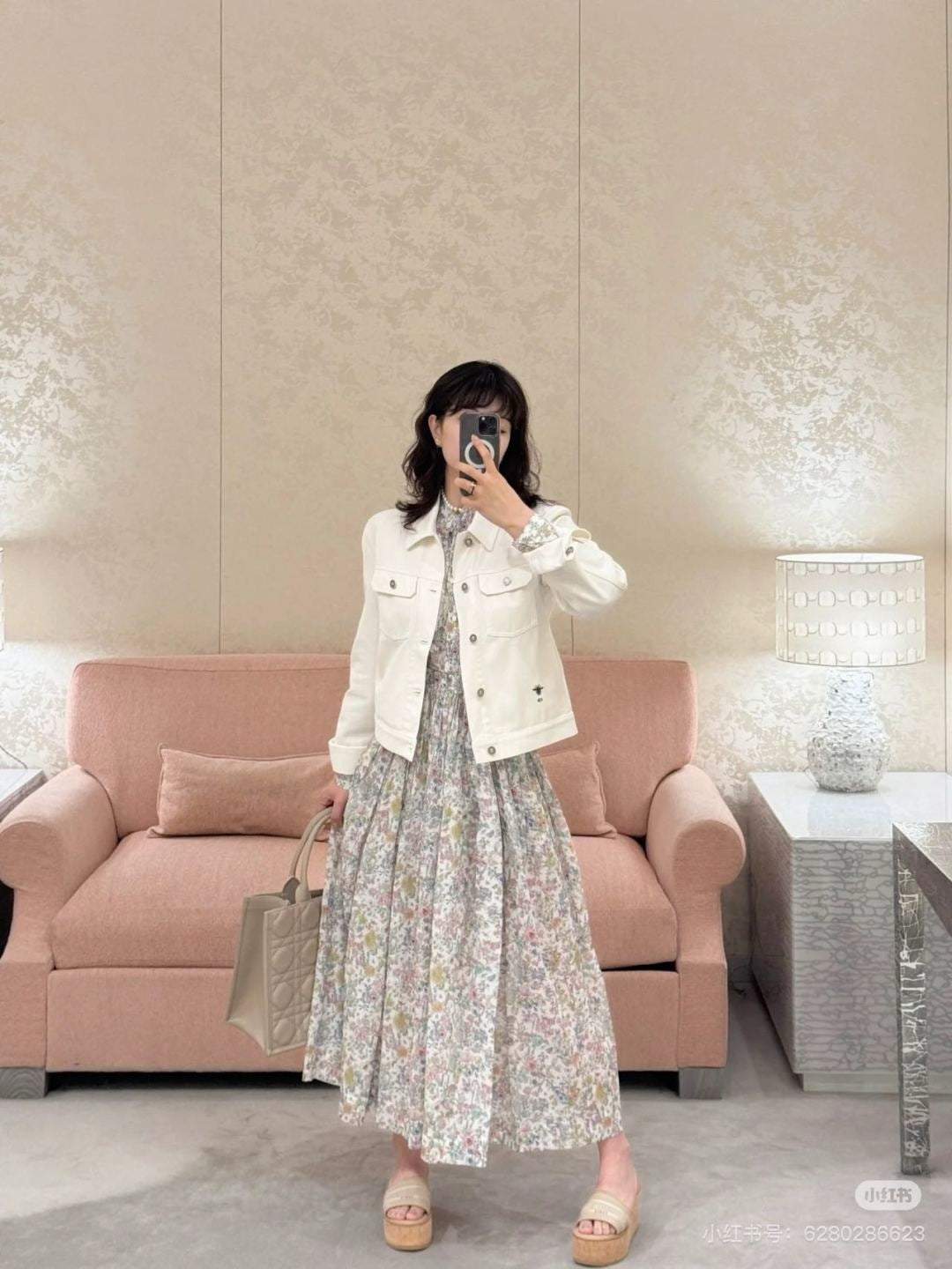 CD 25fw printed jacket