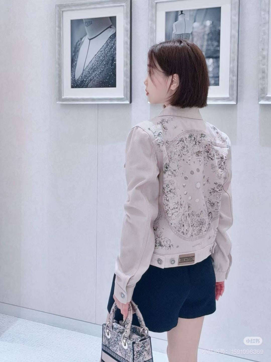 CD 25fw printed jacket