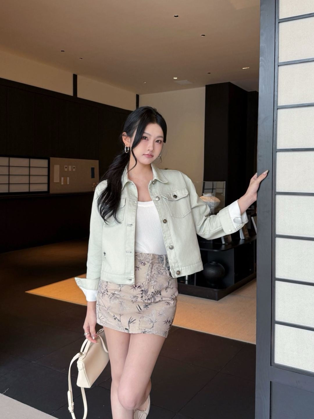 CD 25fw printed jacket