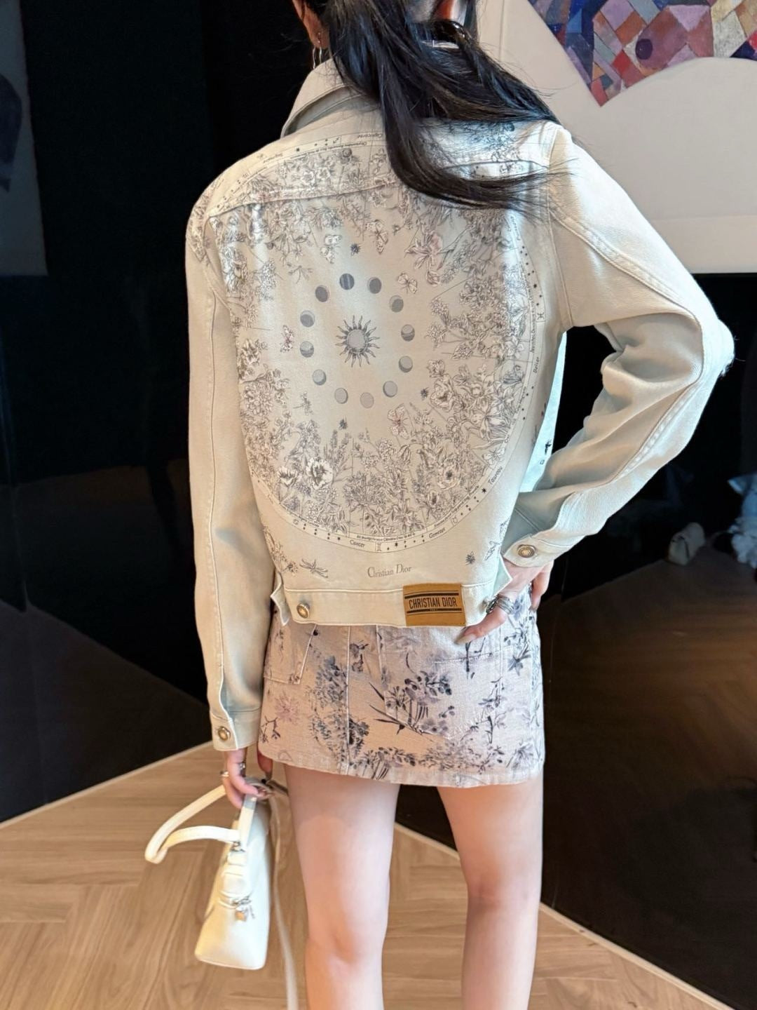 CD 25fw printed jacket