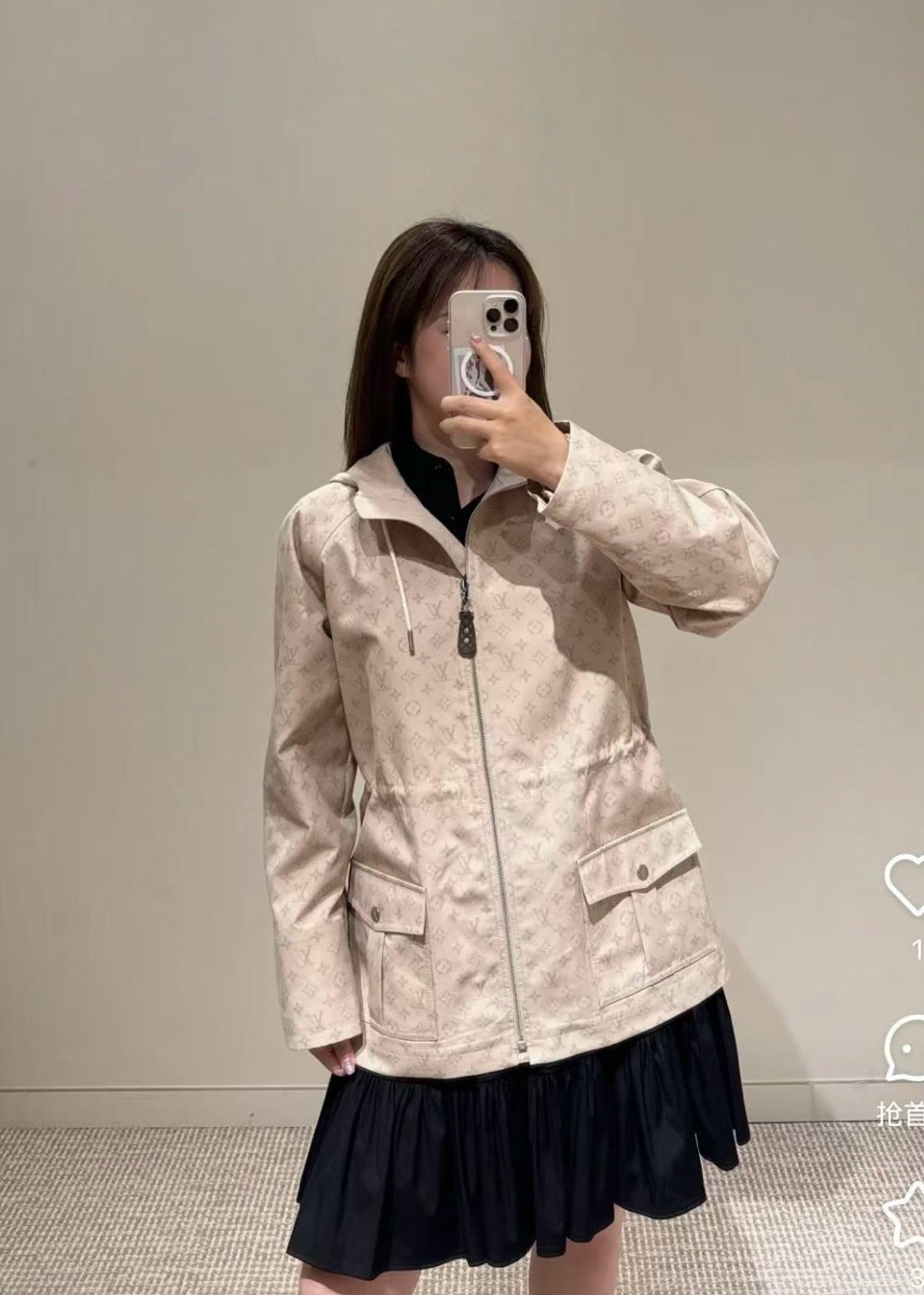 Louis 25fw monogram jacket