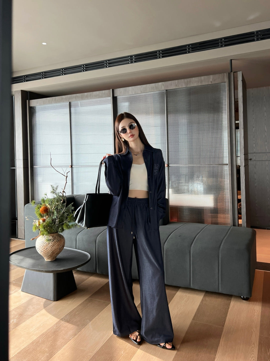 Loe 25fw straight pants