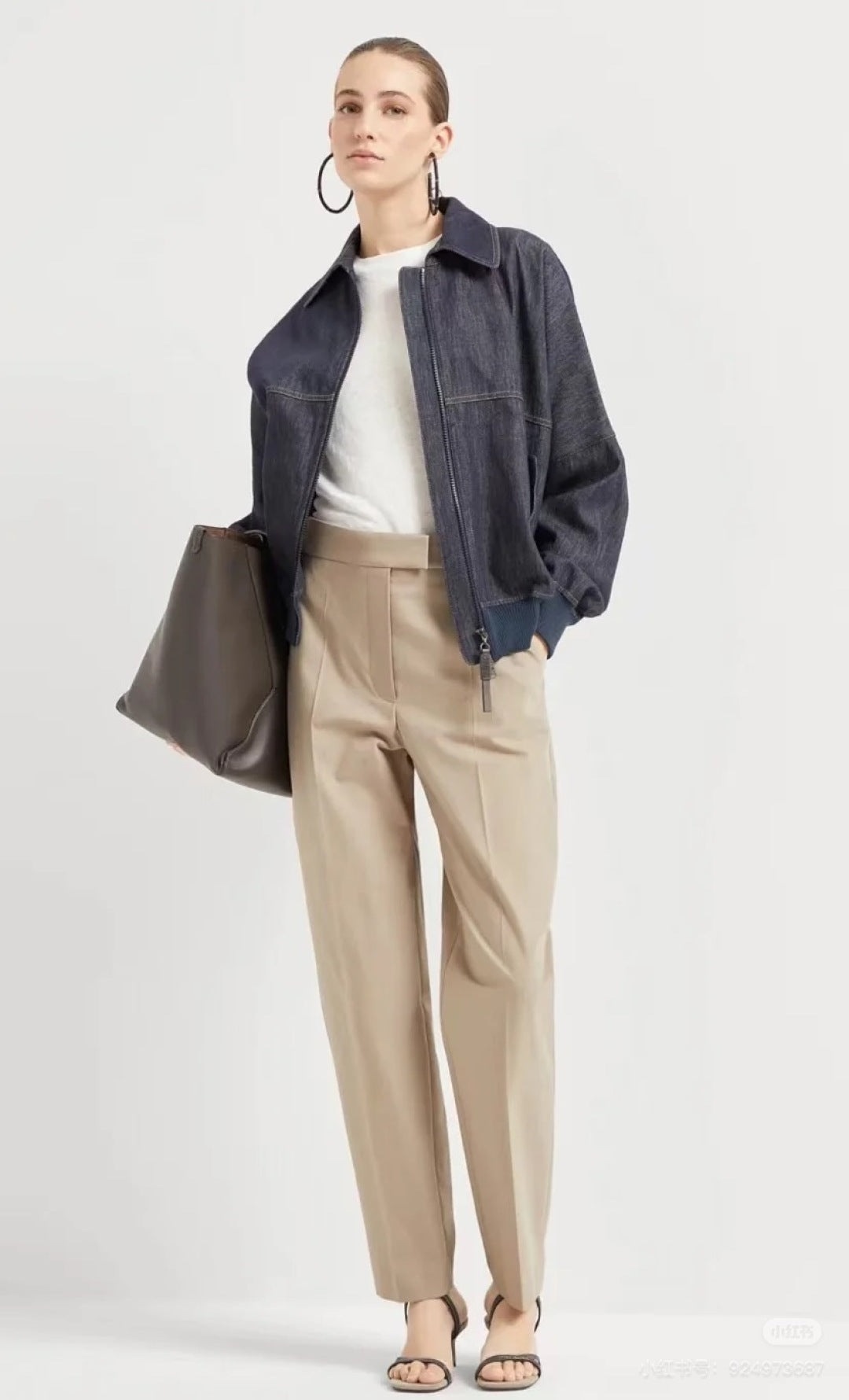 Brun 25fw denim jacket