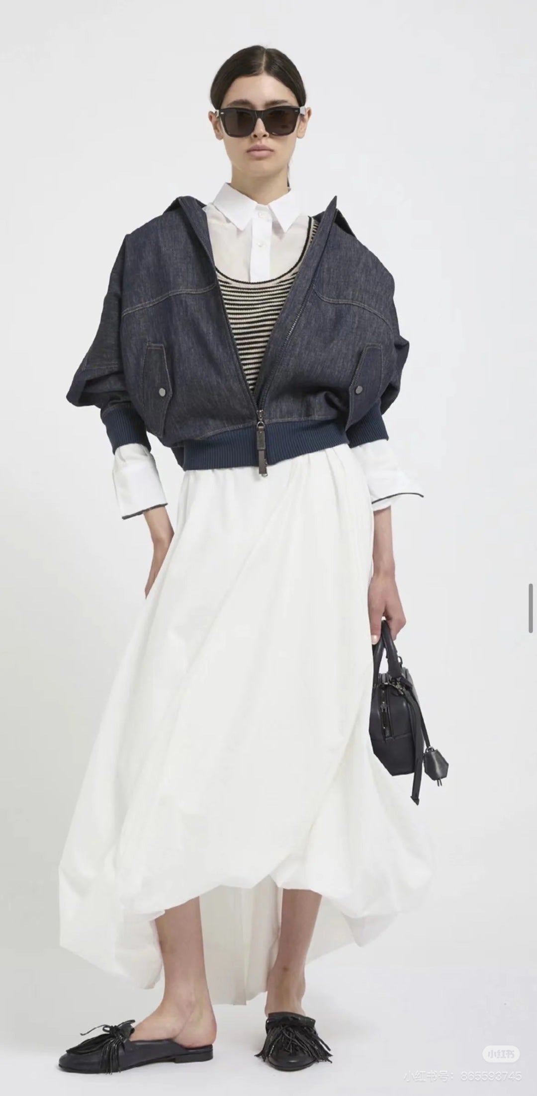 Brun 25fw denim jacket