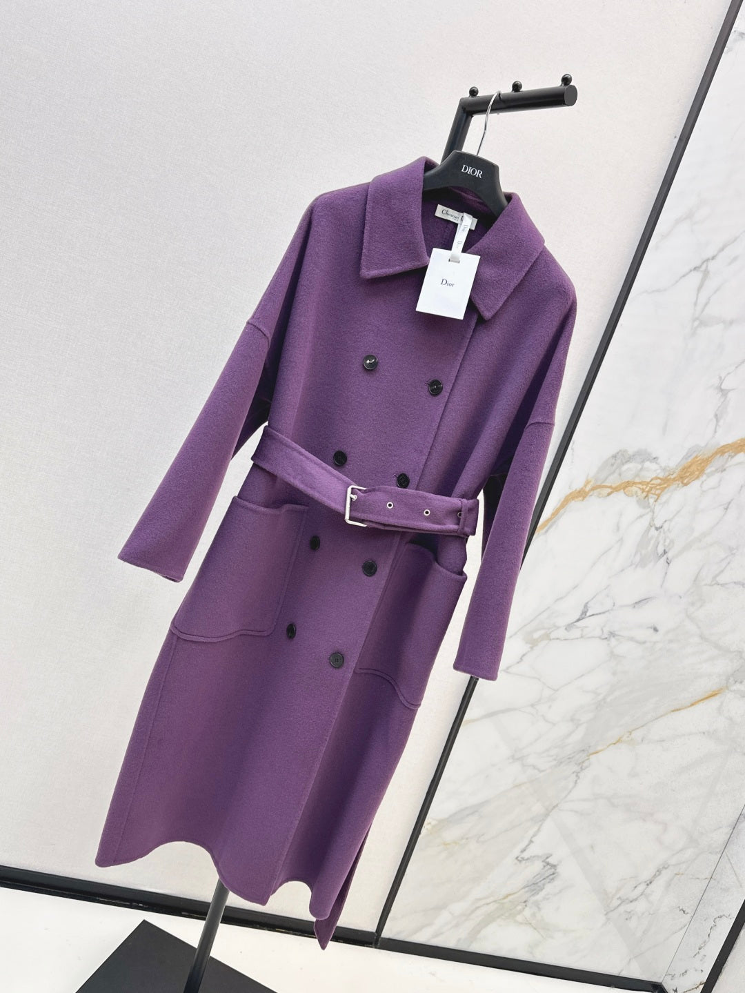 CD 25fw cashmere coat