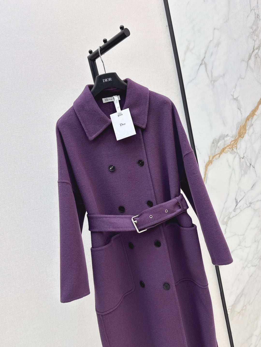 CD 25fw cashmere coat