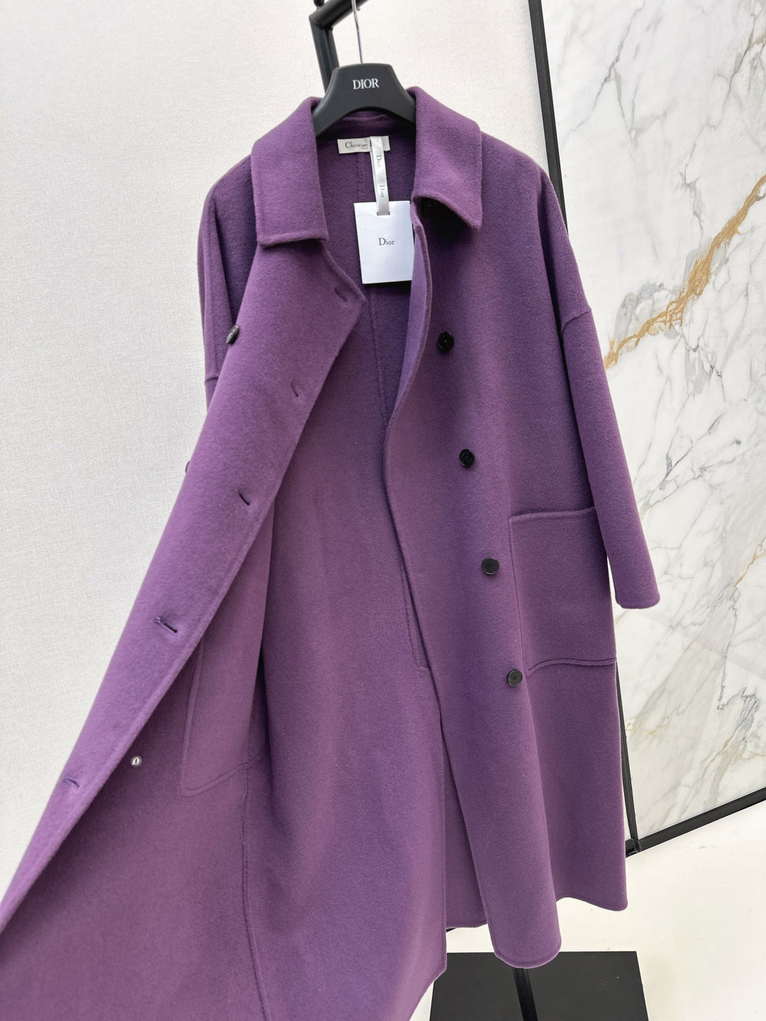 CD 25fw cashmere coat