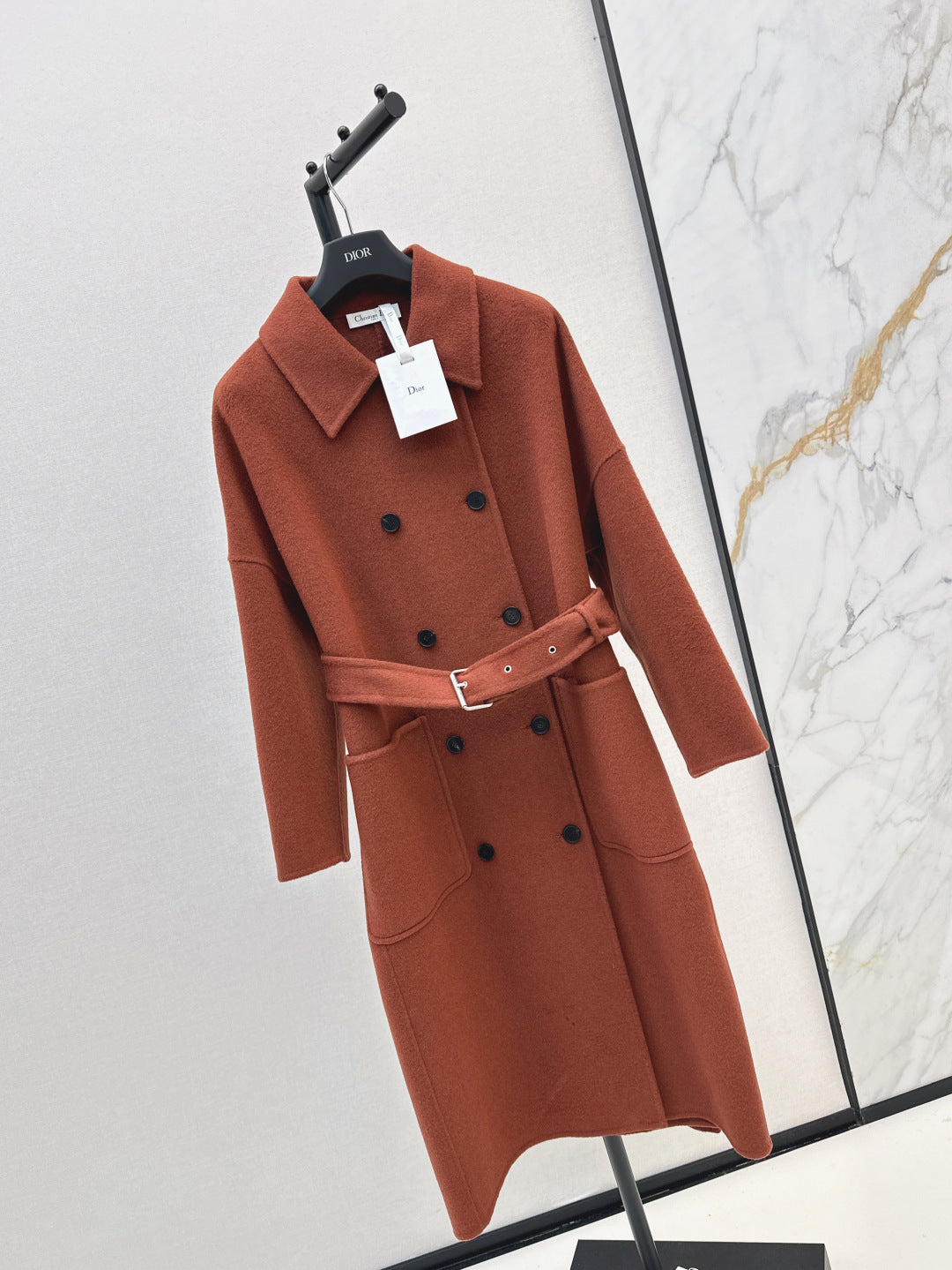 CD 25fw cashmere coat