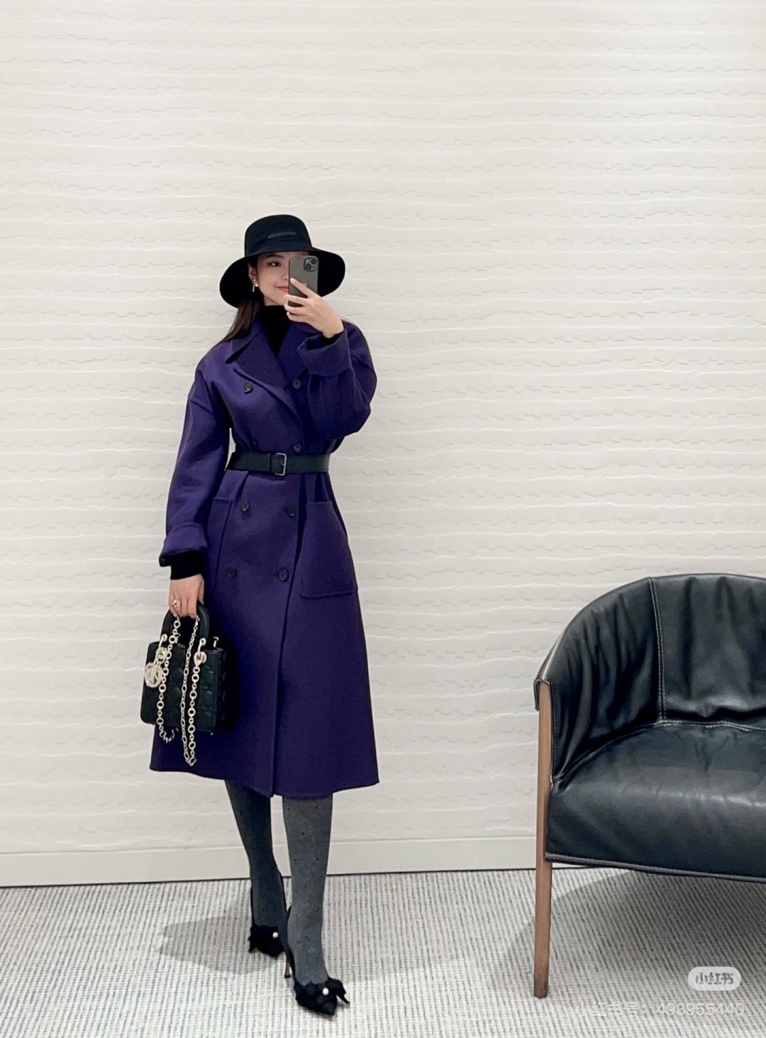CD 25fw cashmere coat