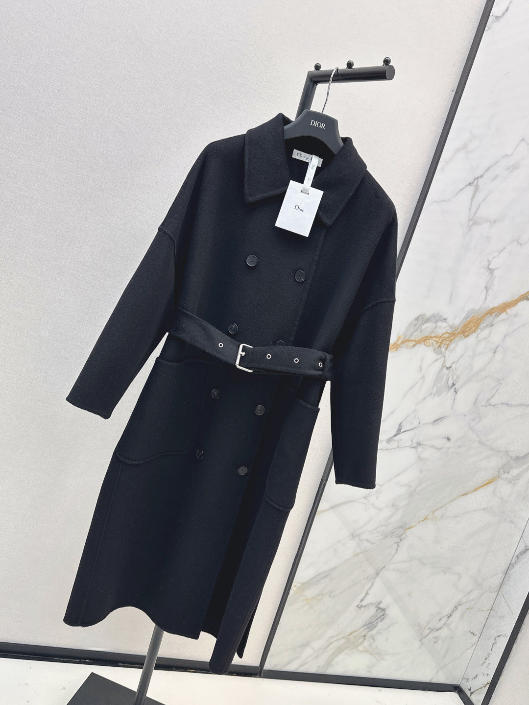 CD 25fw cashmere coat