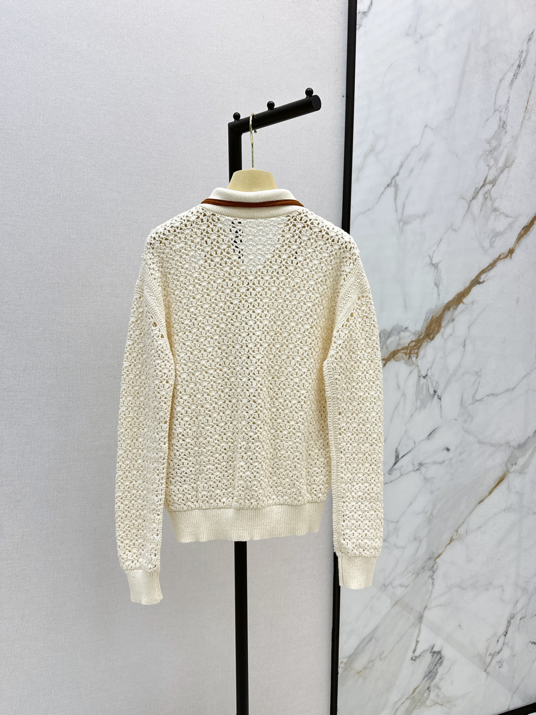 Miu 25fw knitted jacket