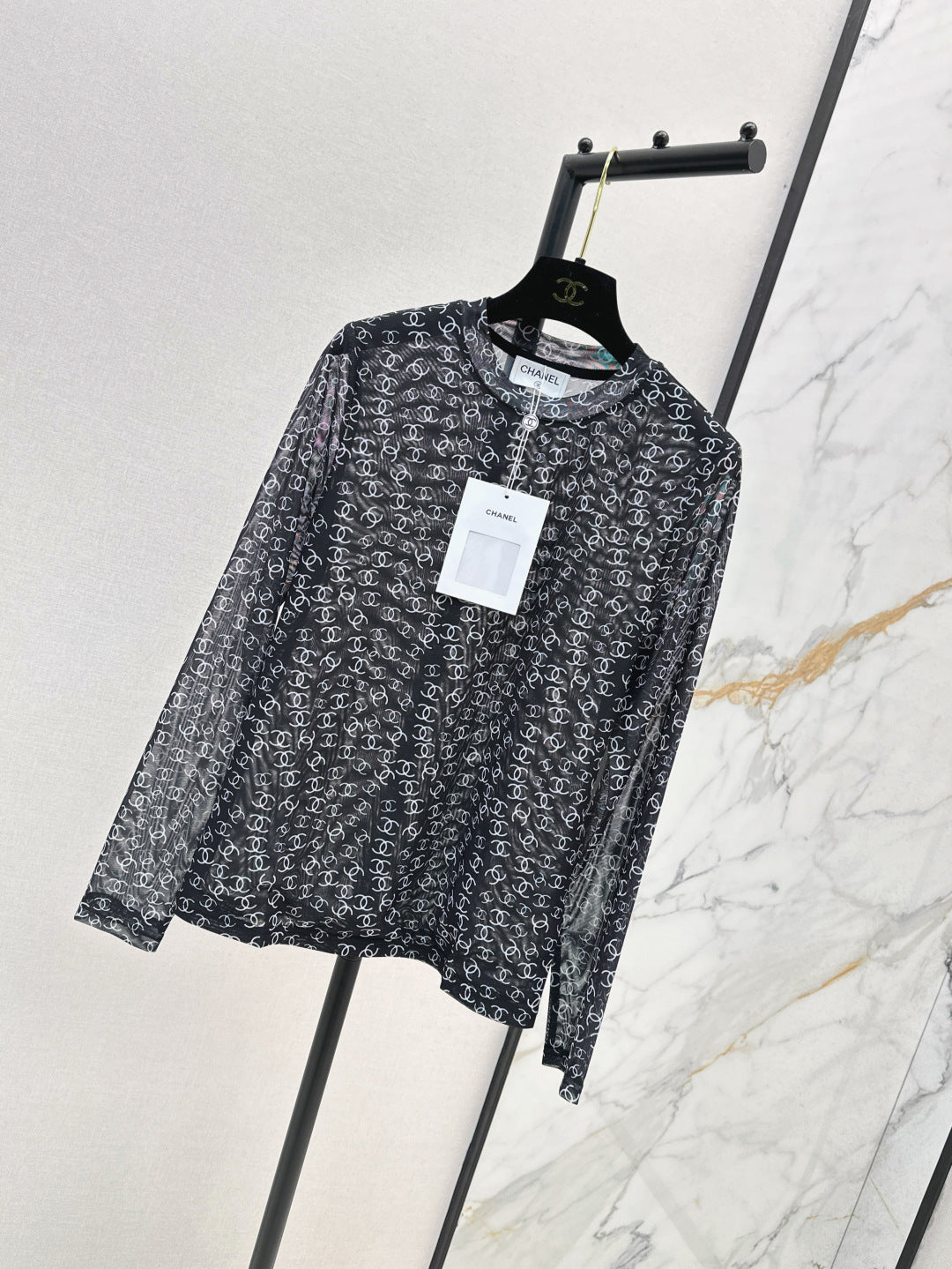 Chan 25fw printed shirt