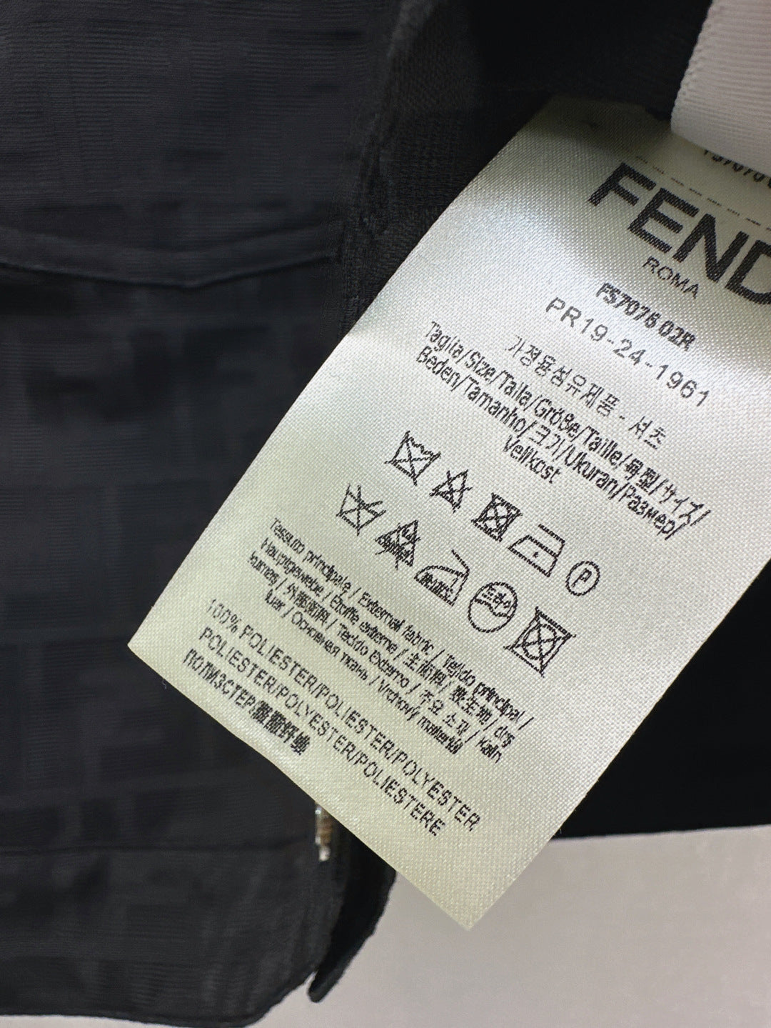Fend 25fw denim suit