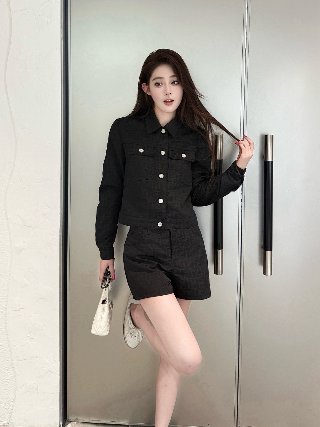 Fend 25fw denim suit
