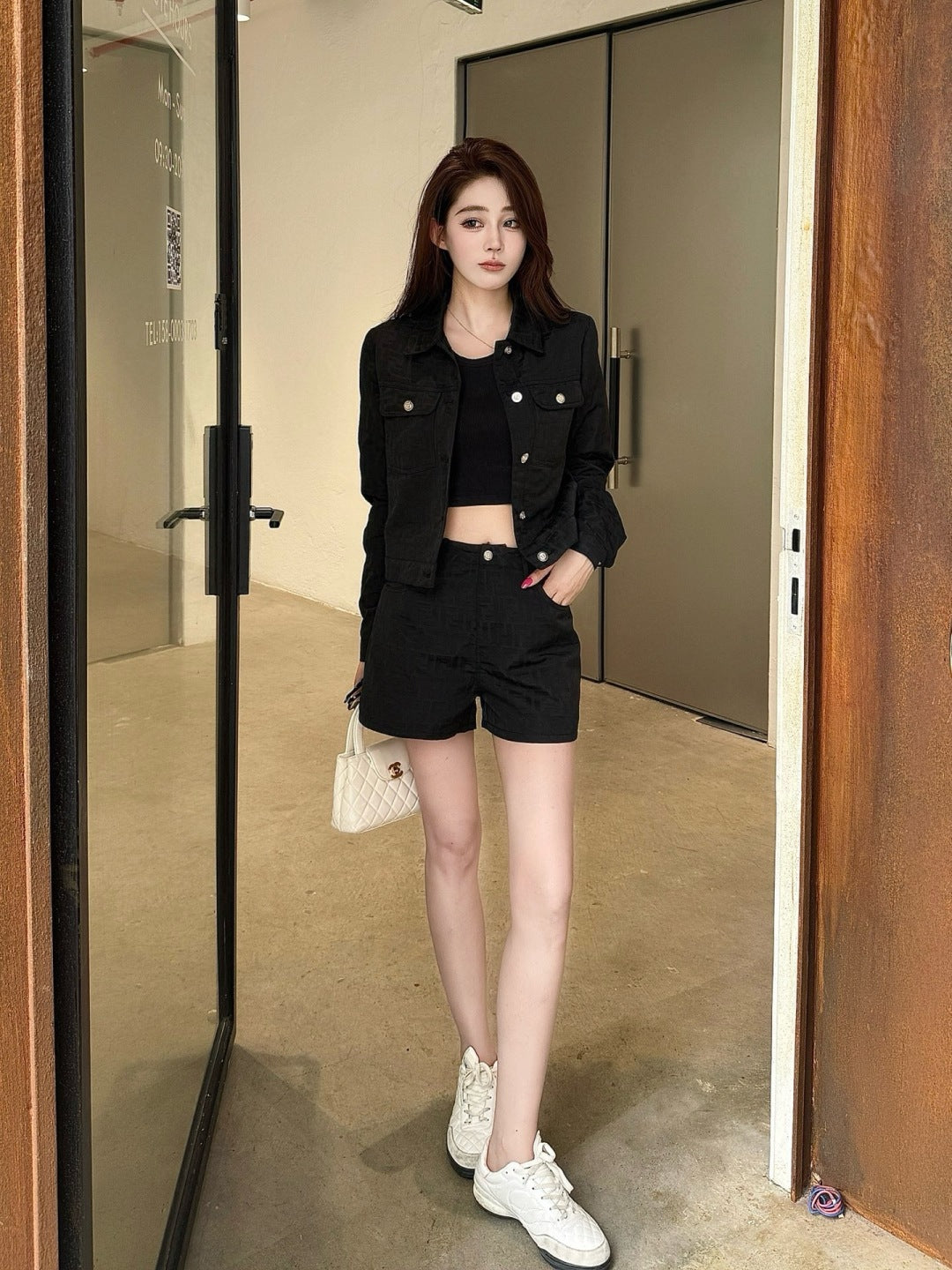 Fend 25fw denim suit