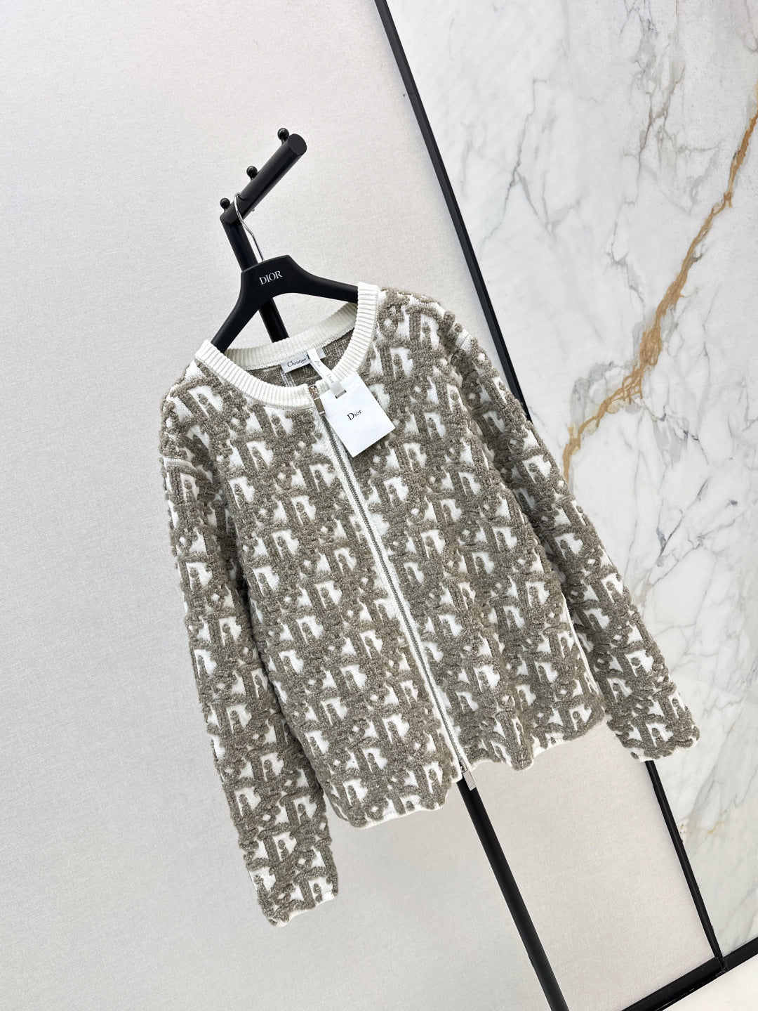 CD 25fw jacquard jacket