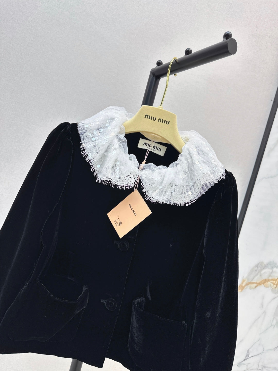 Miu 25fw lace jacket
