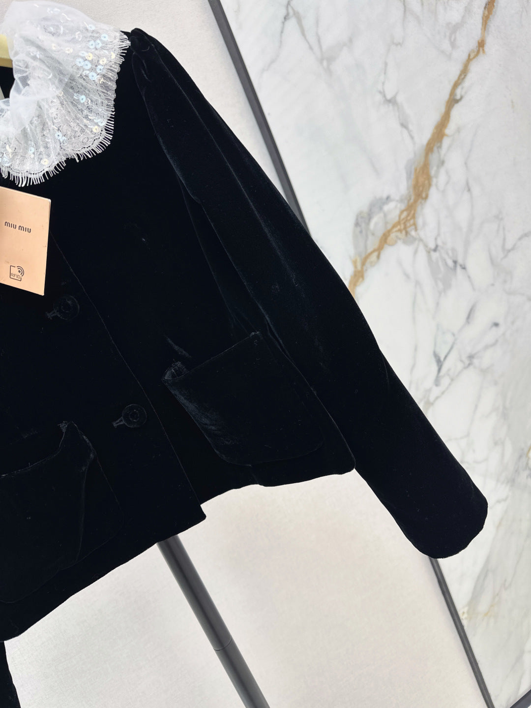 Miu 25fw lace jacket
