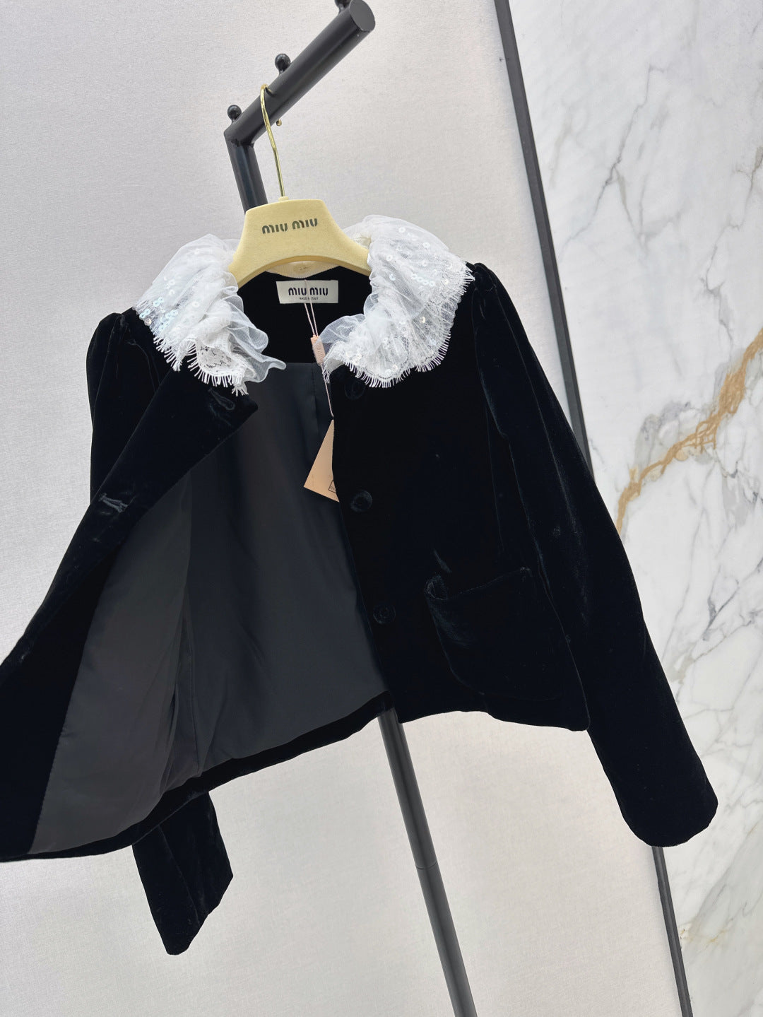 Miu 25fw lace jacket