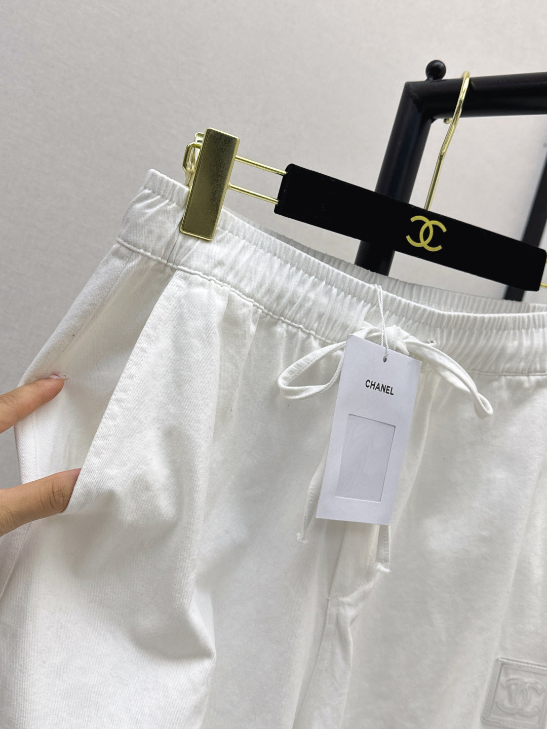 Chan 25fw drawstring pants