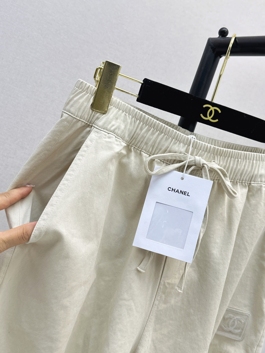Chan 25fw drawstring pants