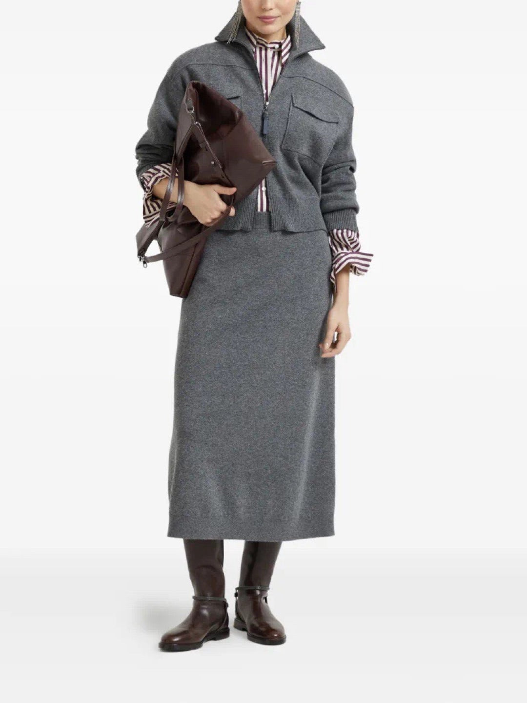 Brune 25fw cashmere jacket
