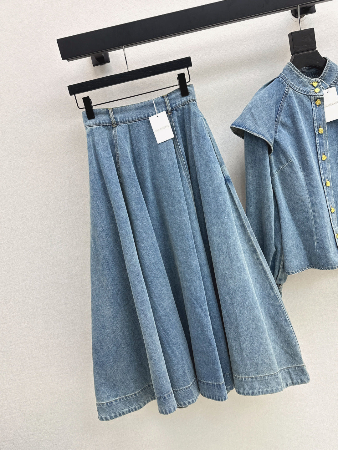 Zimm 25fw denim skirt