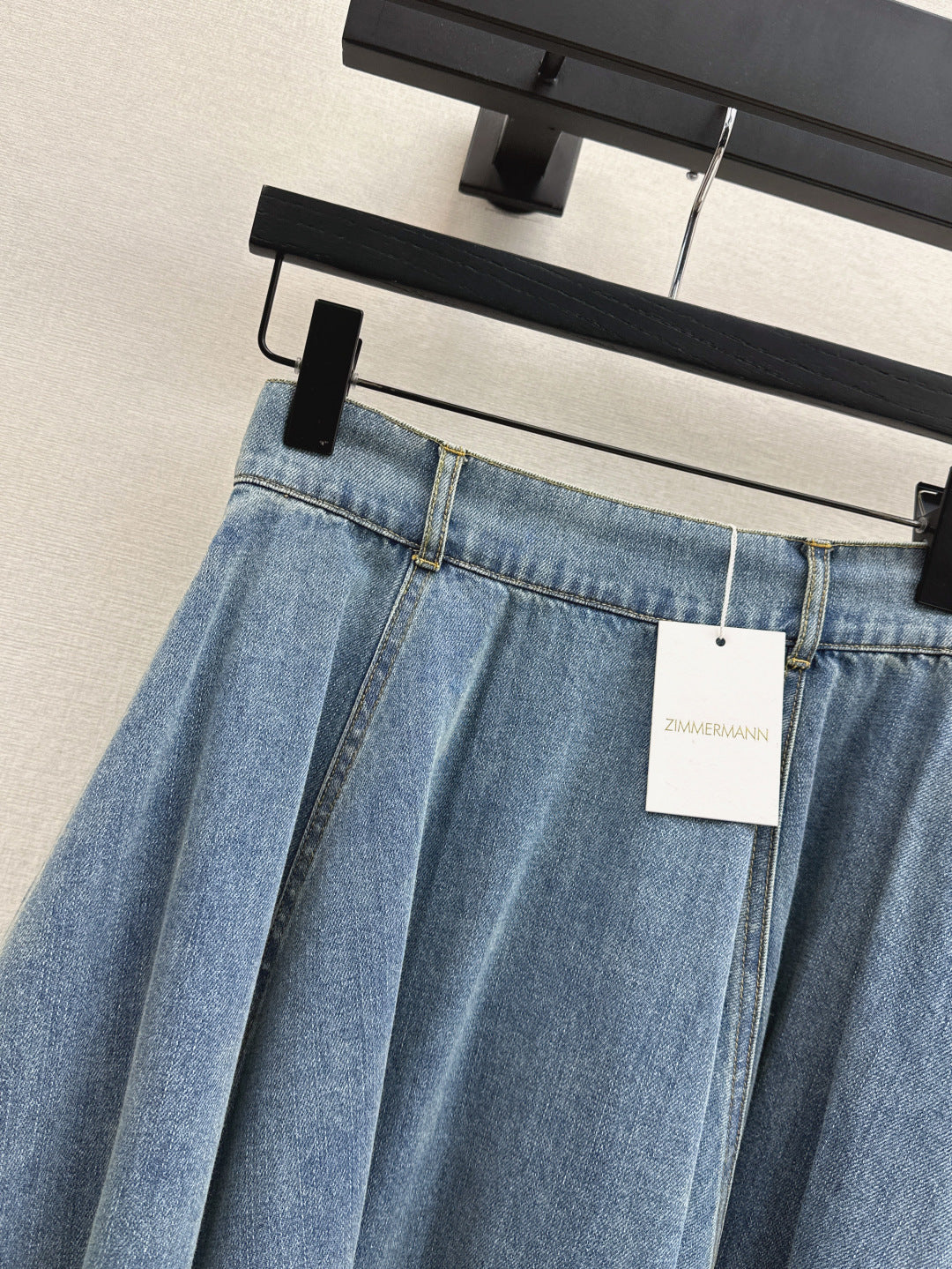 Zimm 25fw denim skirt
