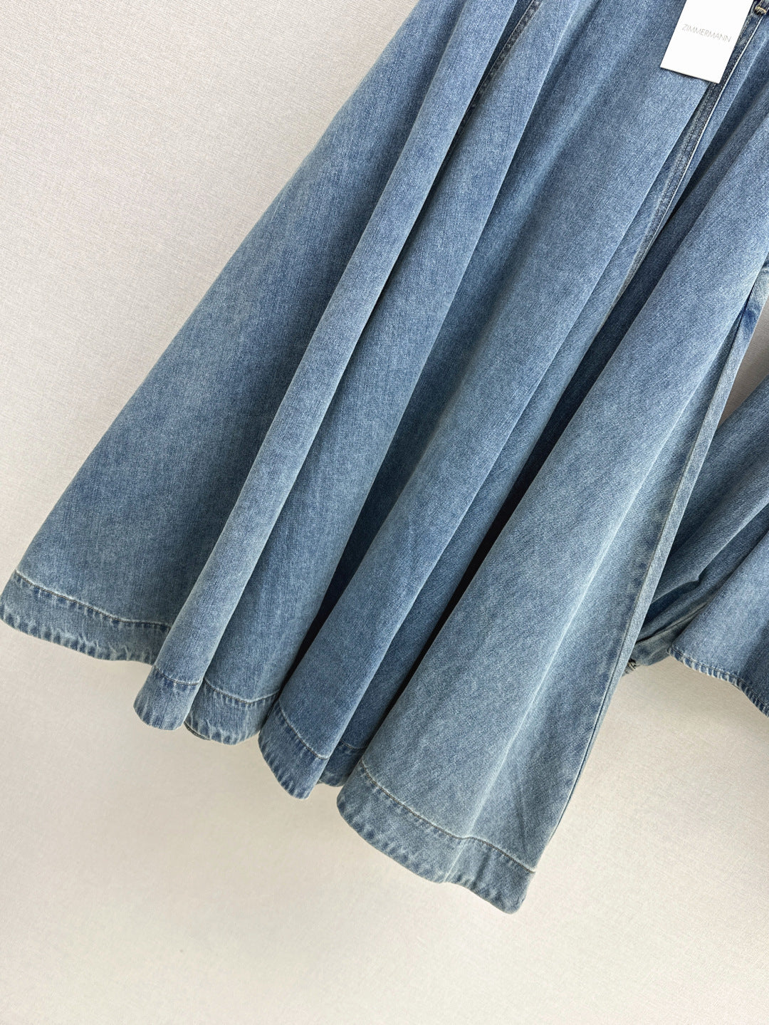 Zimm 25fw denim skirt