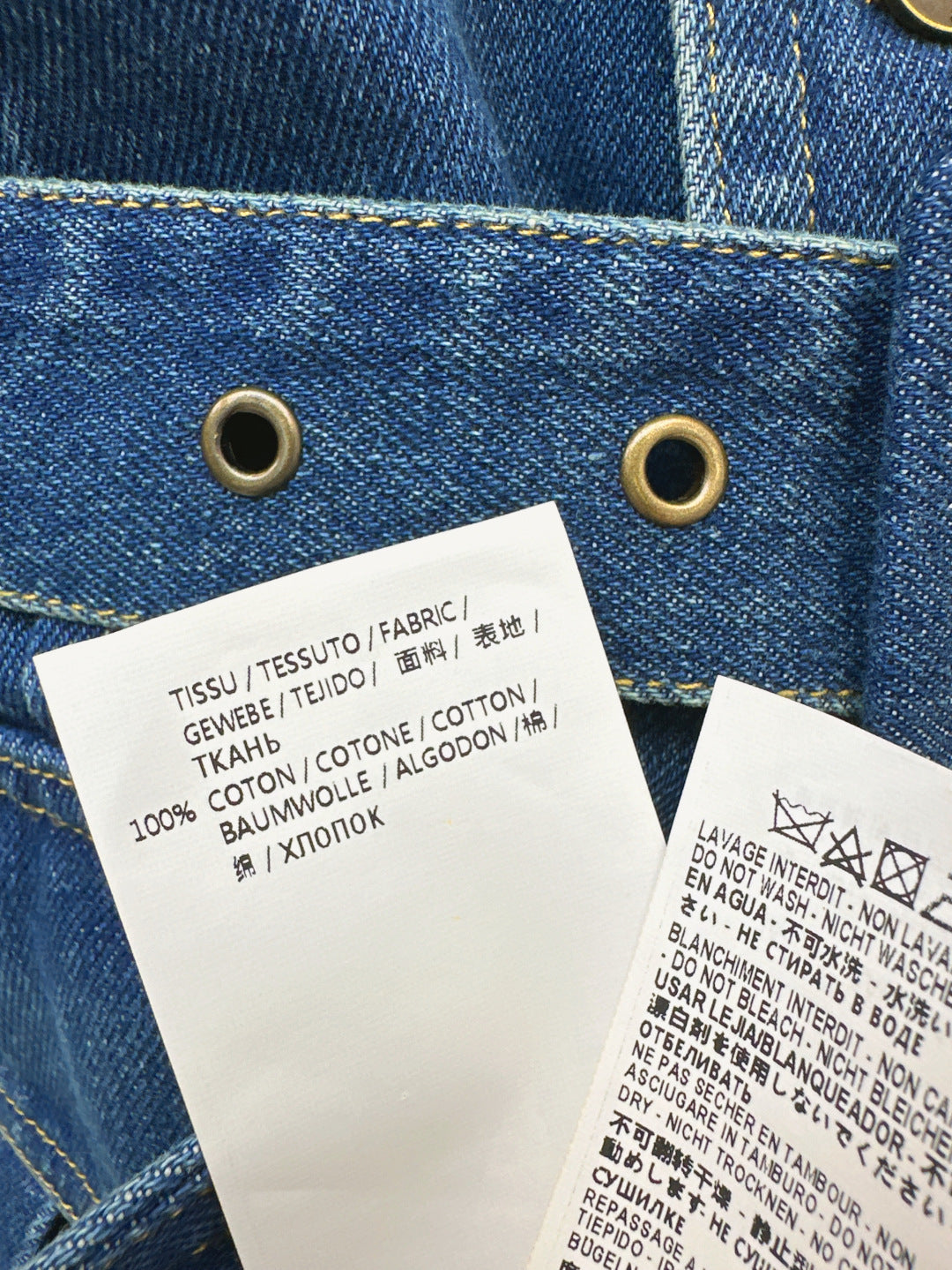 Saint lau 25fw denim jacket