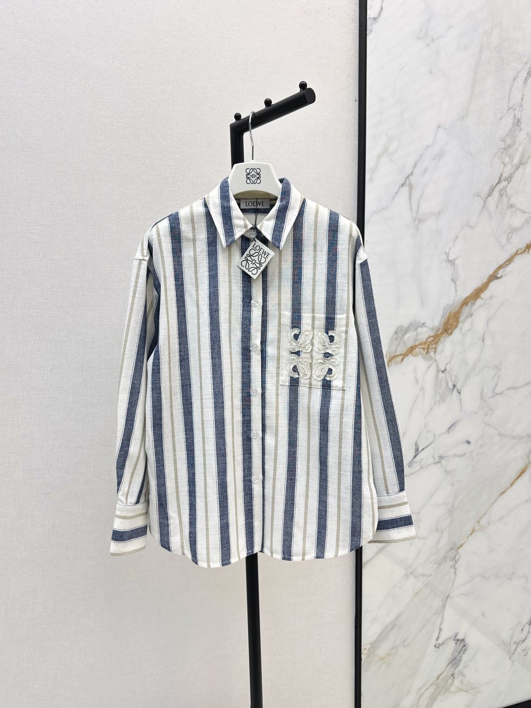 Loe 25fw linen shirt