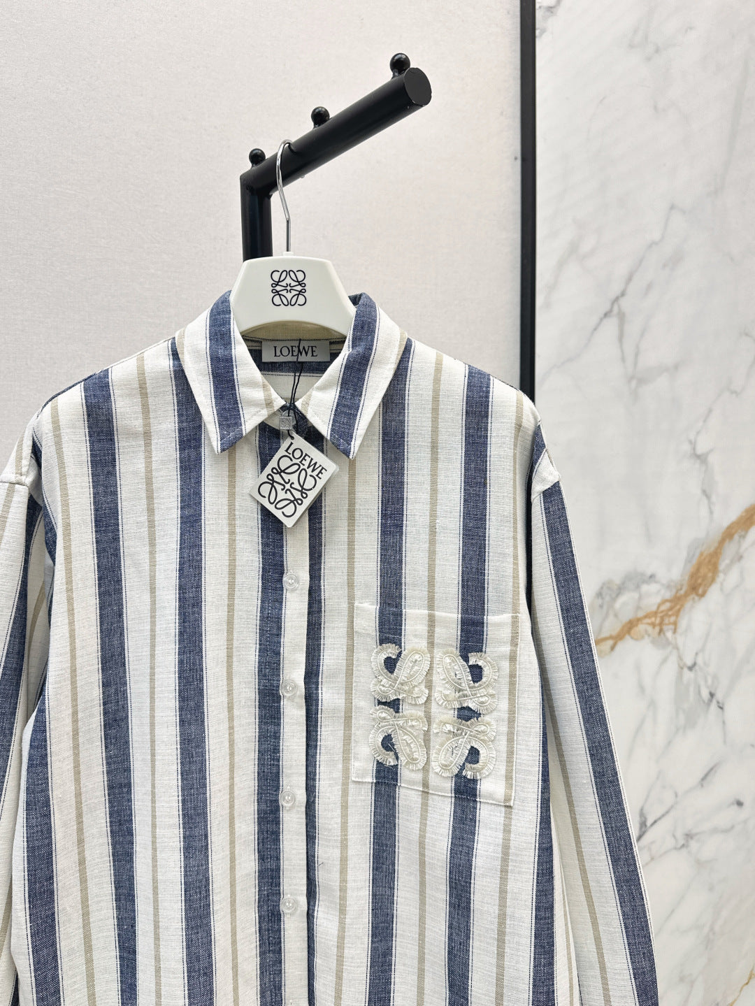 Loe 25fw linen shirt