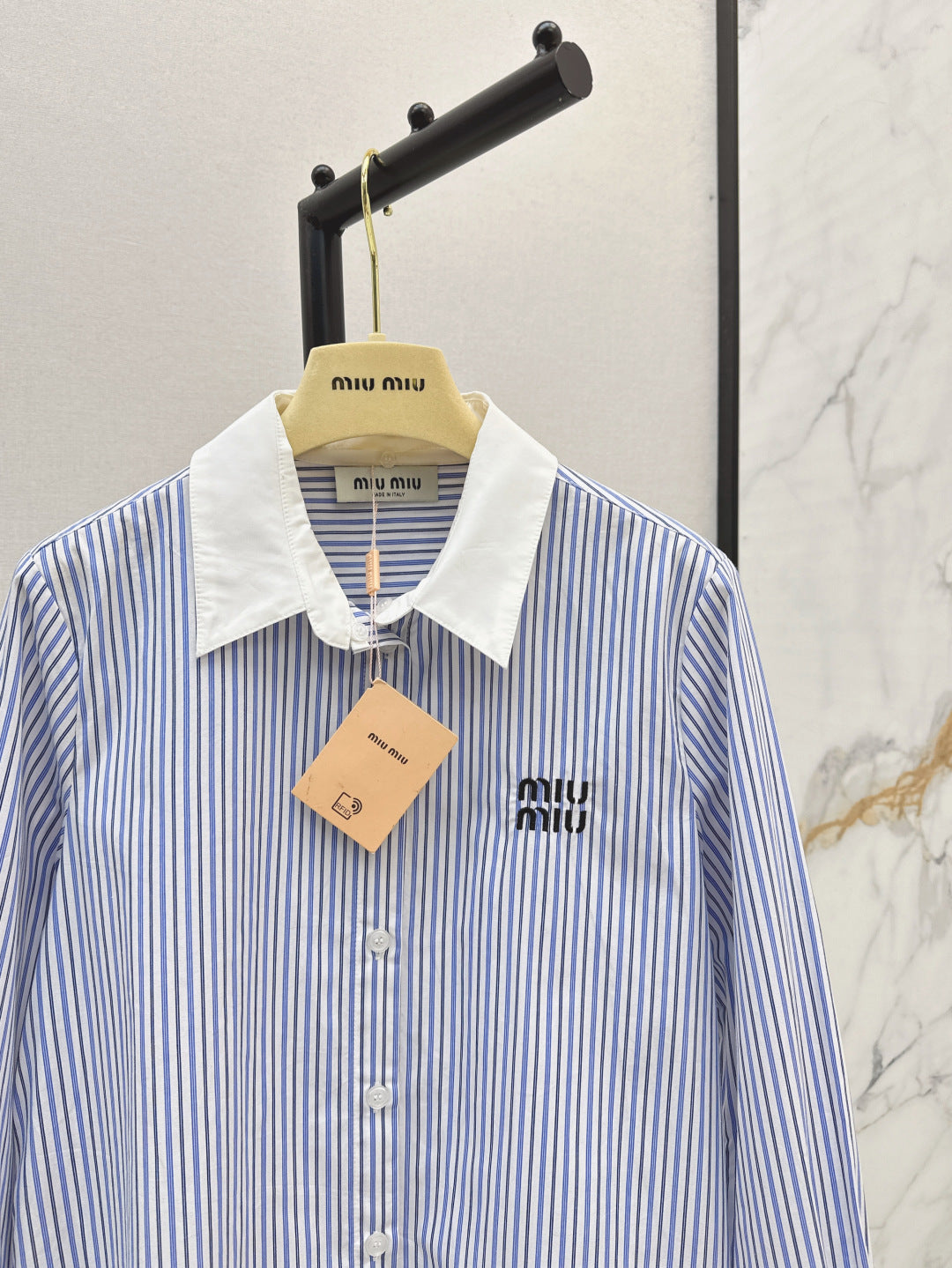 Miu 25fw buttons shirt
