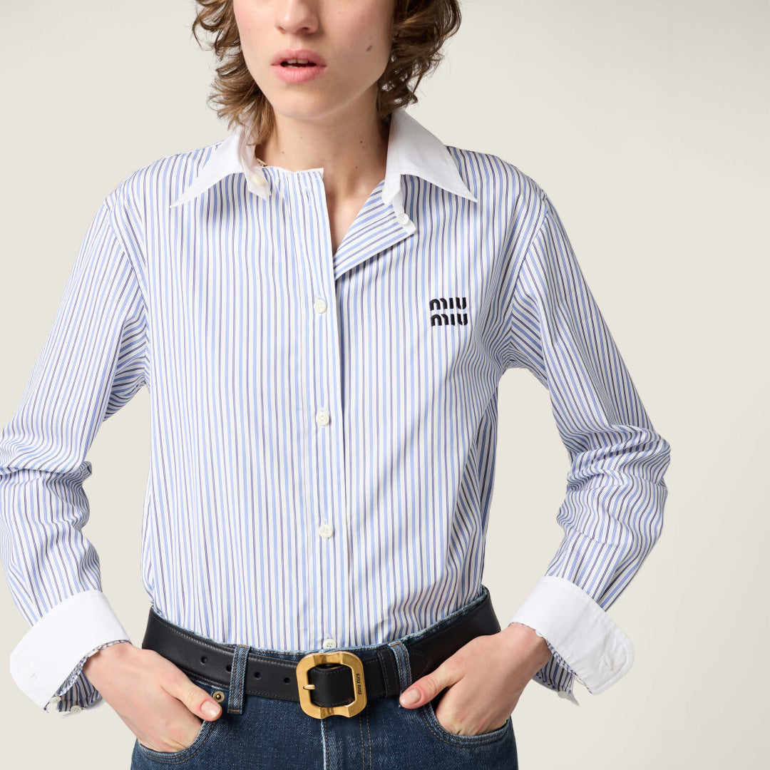 Miu 25fw buttons shirt