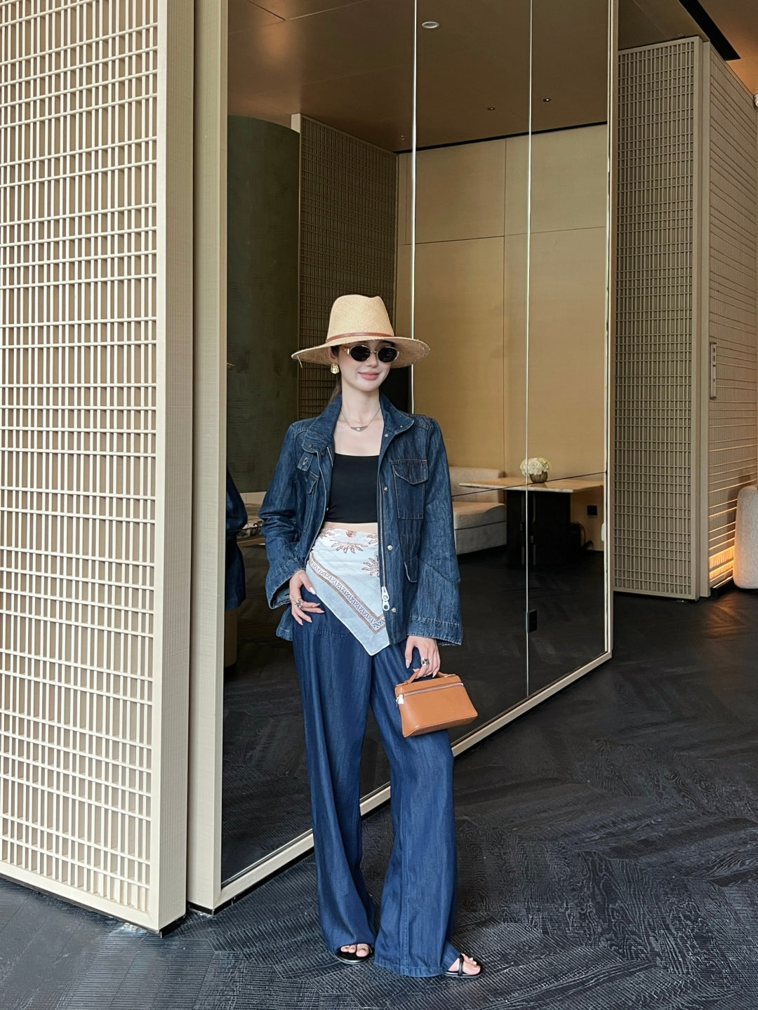 Loro 25fw denim jacket