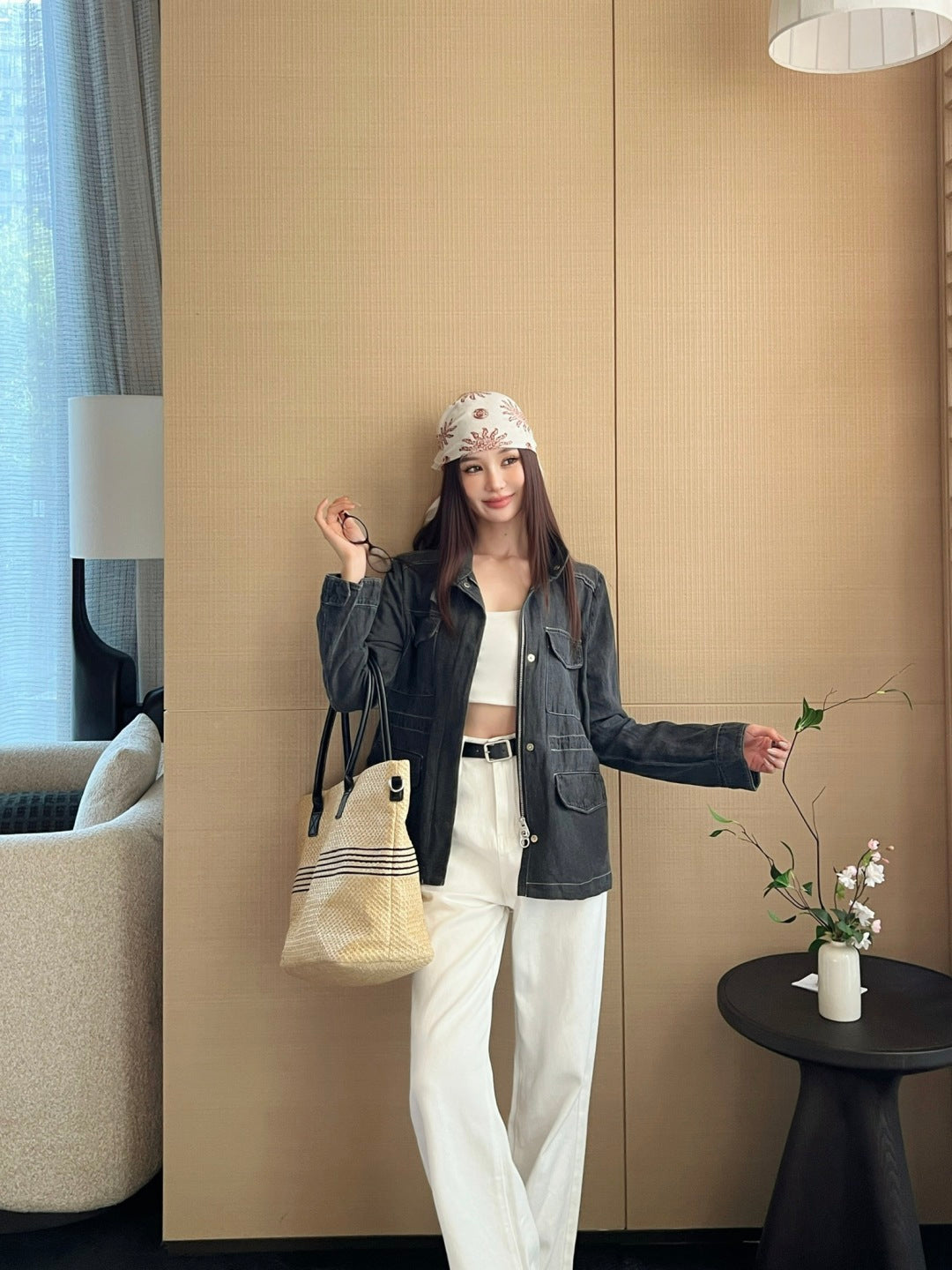 Loro 25fw denim jacket