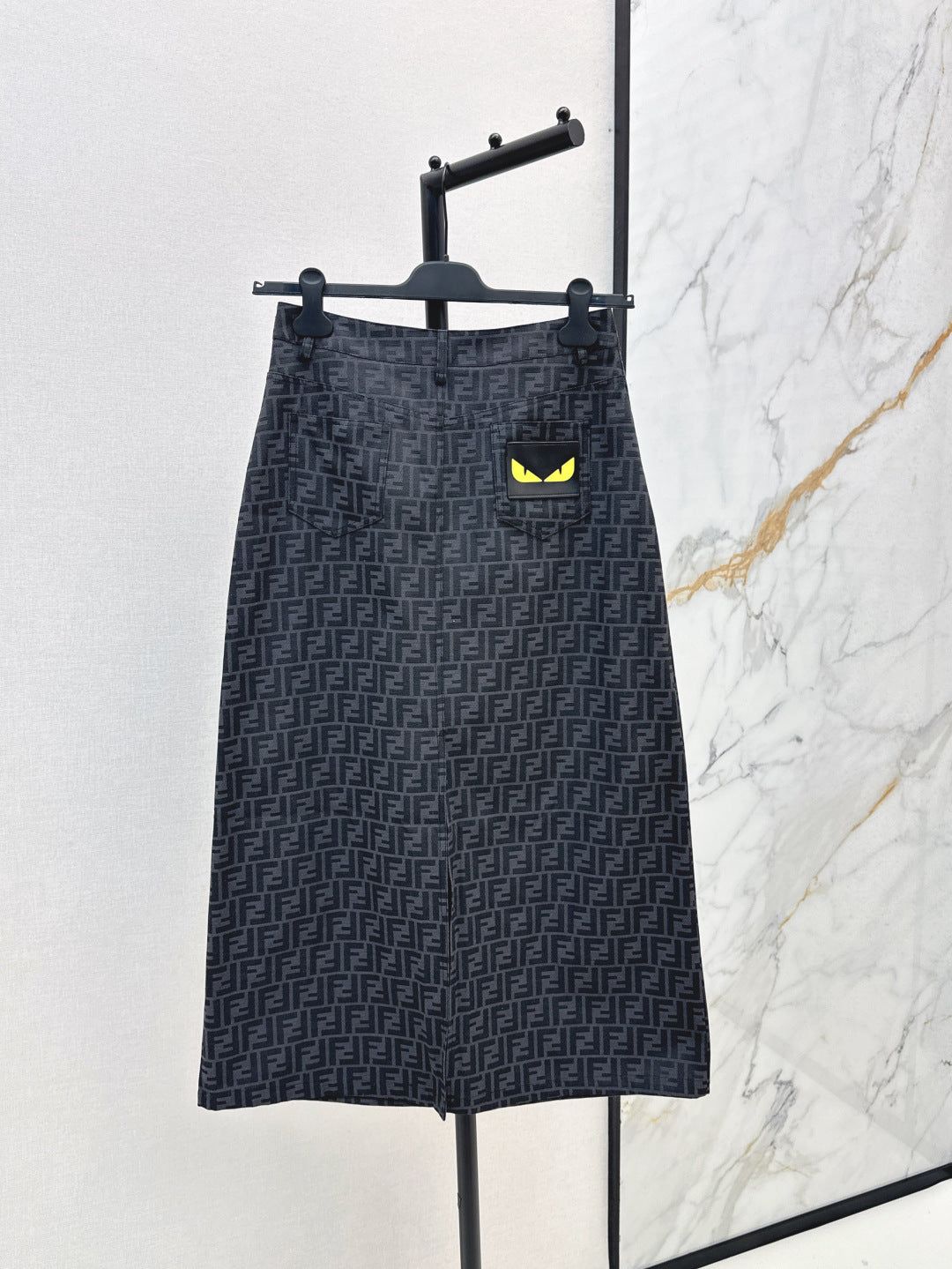 Fend 25fw jacquard skirt