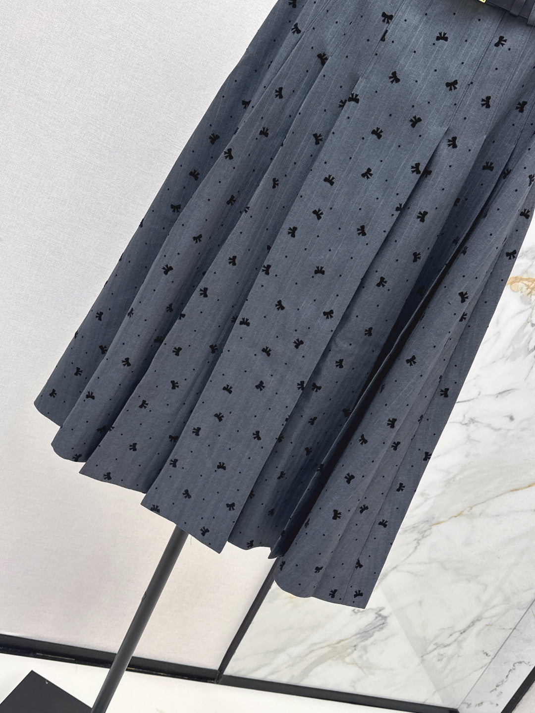 Miu 25fw jacquard skirt