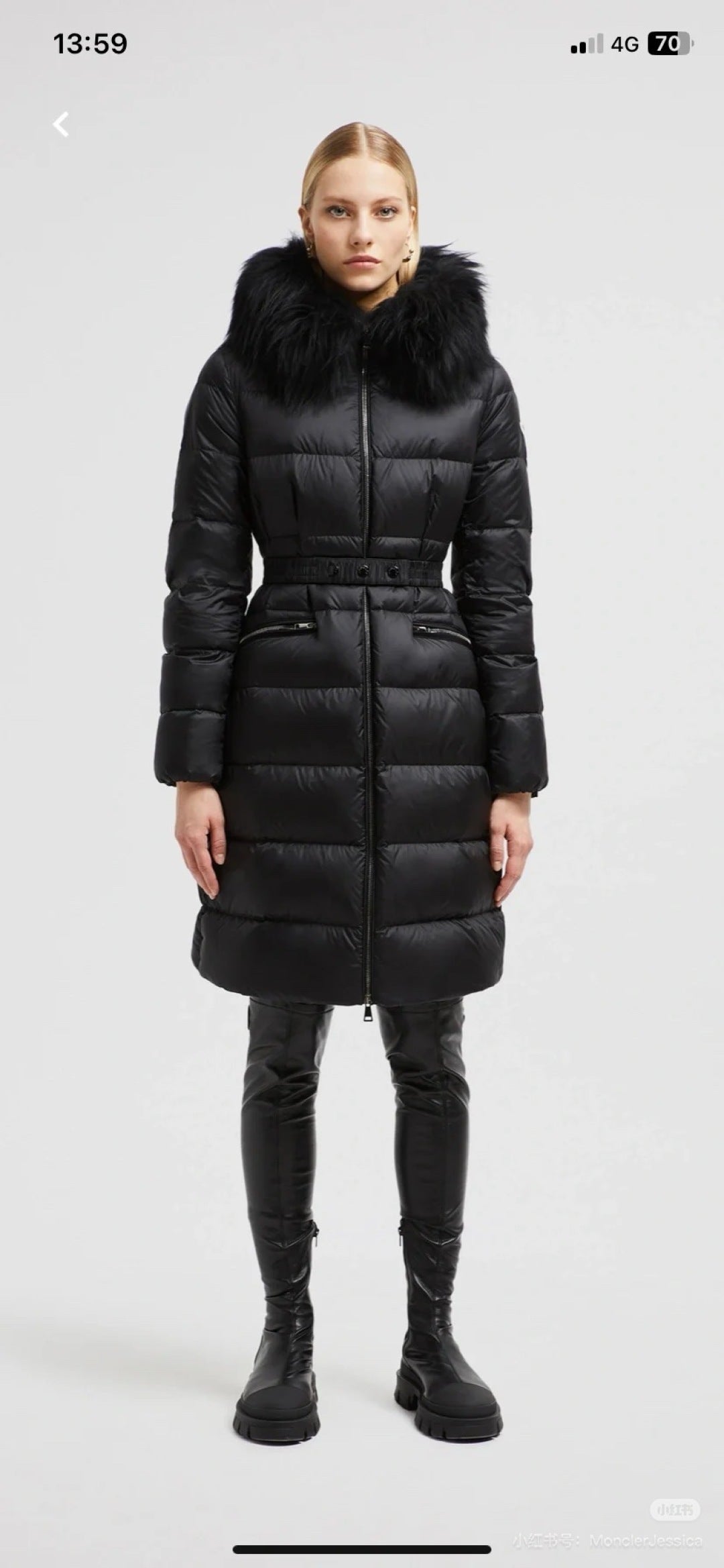 Monc 25fw down jacket