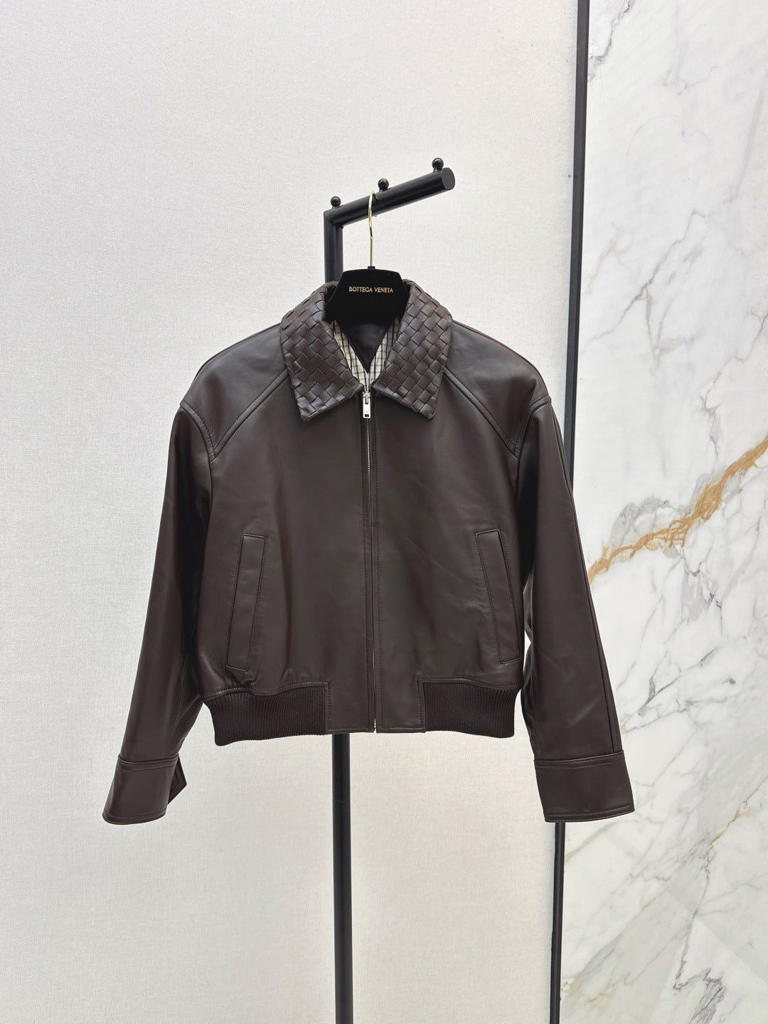 Bottega 25fw leather jacket
