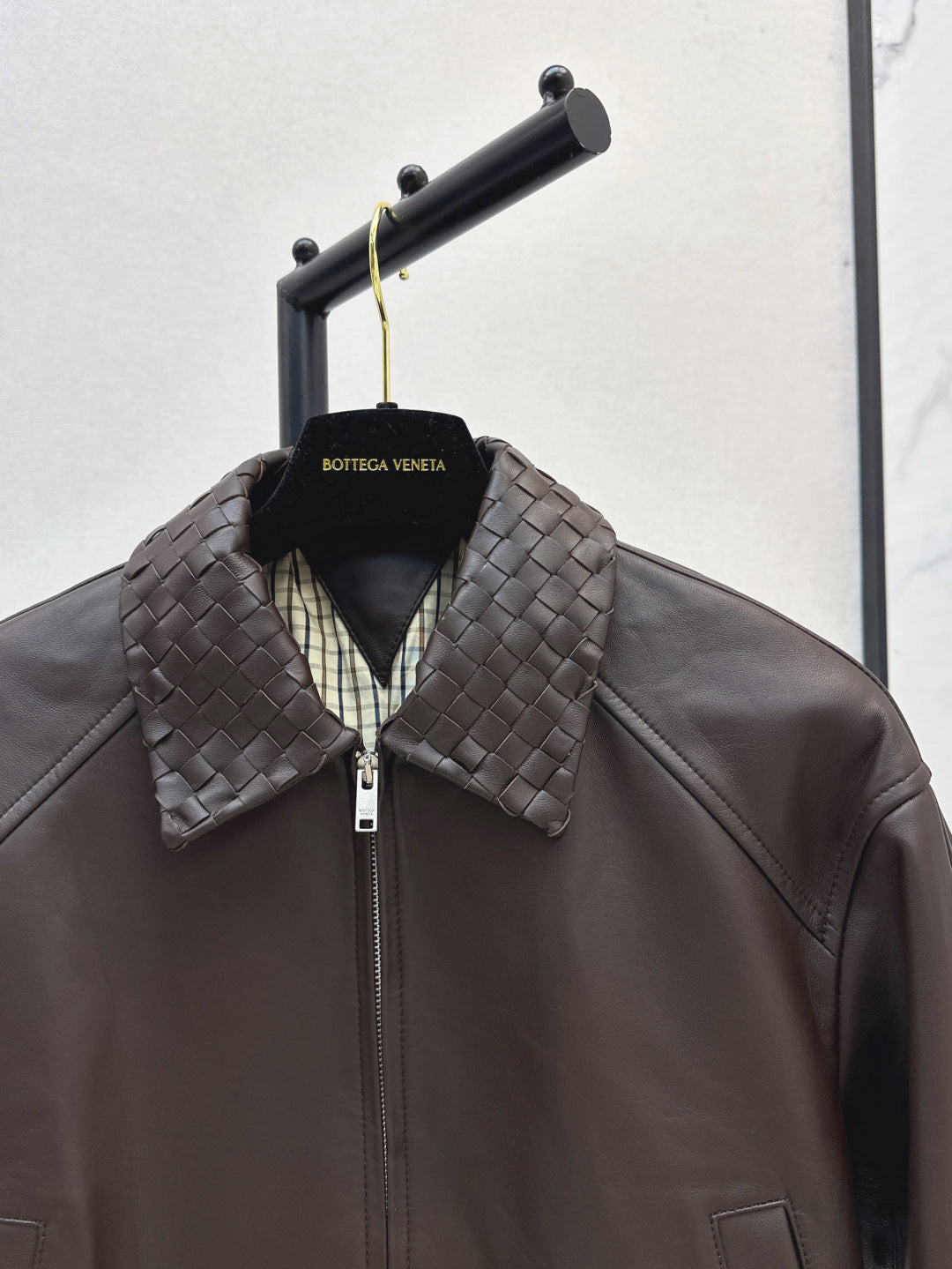 Bottega 25fw leather jacket